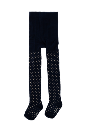 Konges Sløjd Cream Cotton Tights with Cherry Pattern – Kids