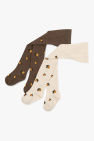 Konges Sløjd Tights 2-pack with fruit motif