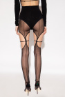 Nensi Dojaka BLACK Cut-out tights