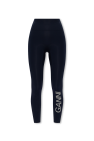 Ganni Sports leggings with logo