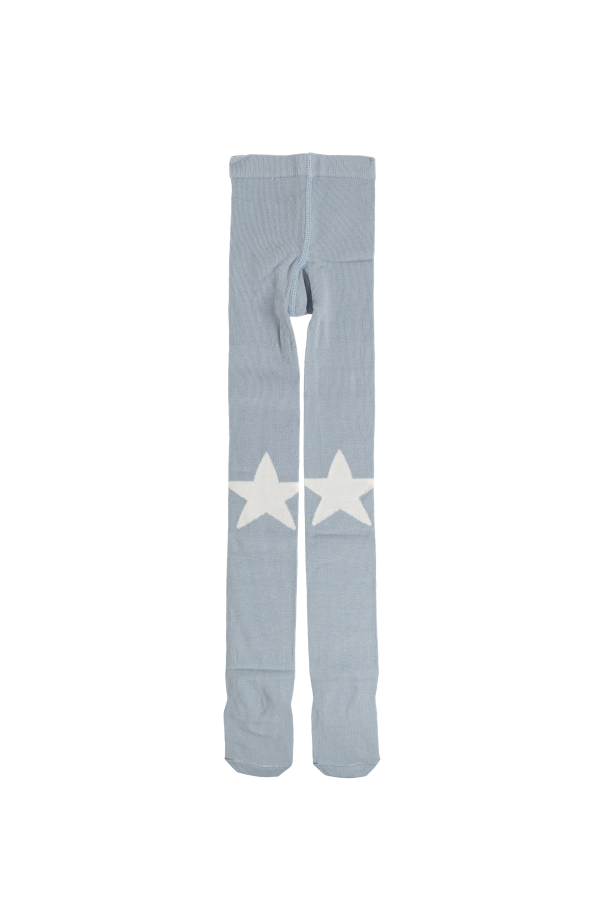 Cotton tights with logo od Stella McCartney Kids