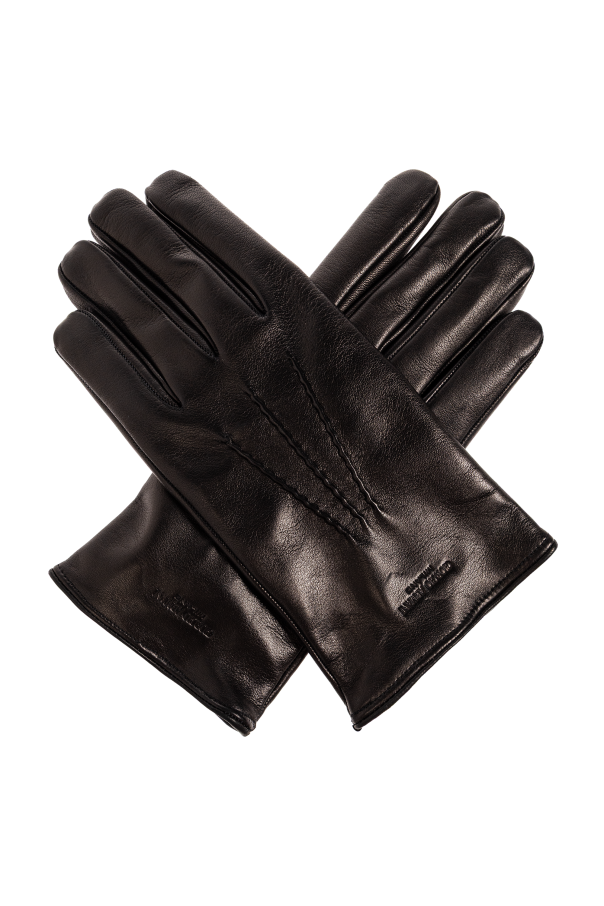 Leather gloves od Giorgio Armani