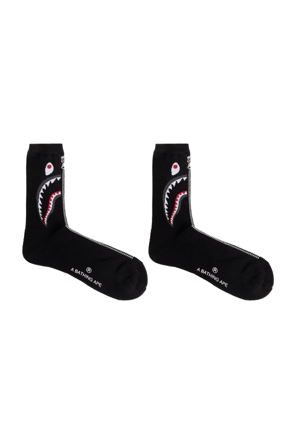A BATHING APE® Socks with logo