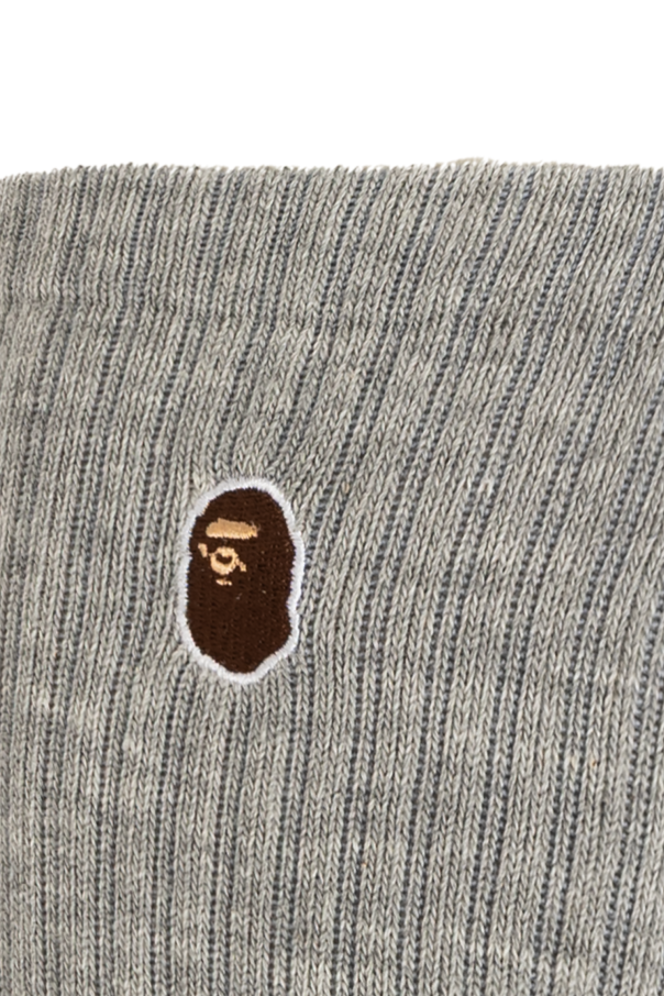 A BATHING APE® Socks with logo