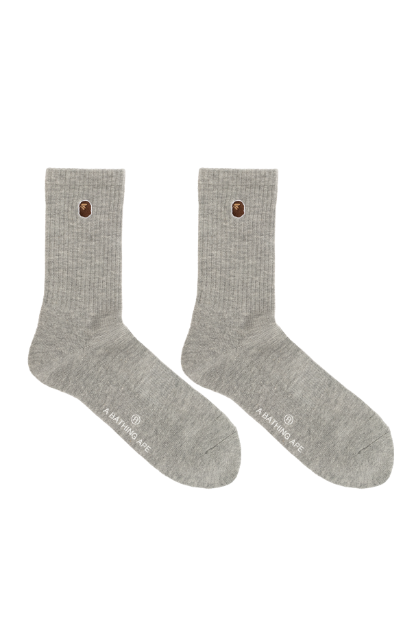 A BATHING APE® Socks with logo