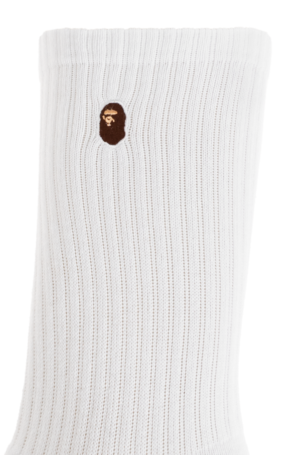 A BATHING APE® Socks with logo