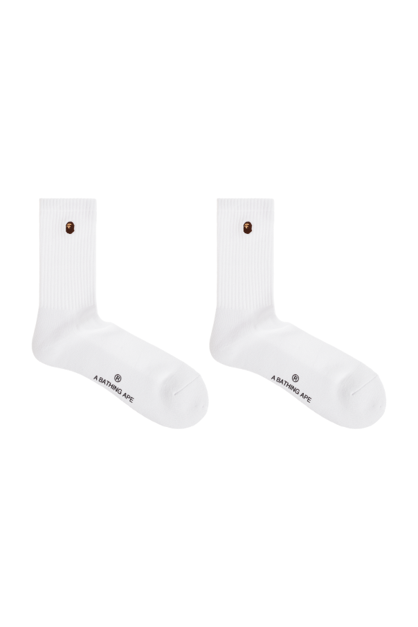 A BATHING APE® Socks with logo