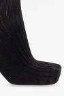 Hanro BLACK Ribbed socks