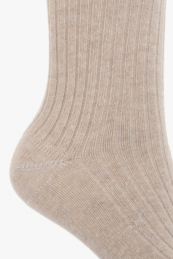 Hanro Ribbed socks