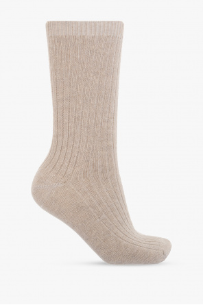 Ribbed socks