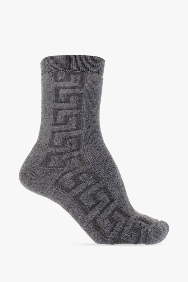 Versace Socks with Greca motif