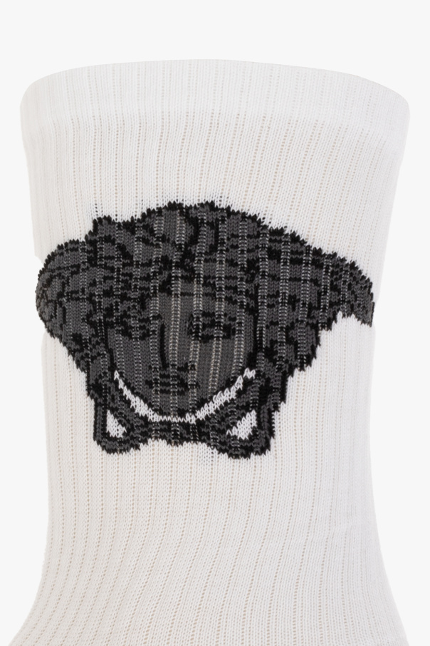 Versace Socks with Medusa head