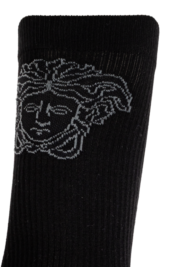 Versace Cotton socks with print