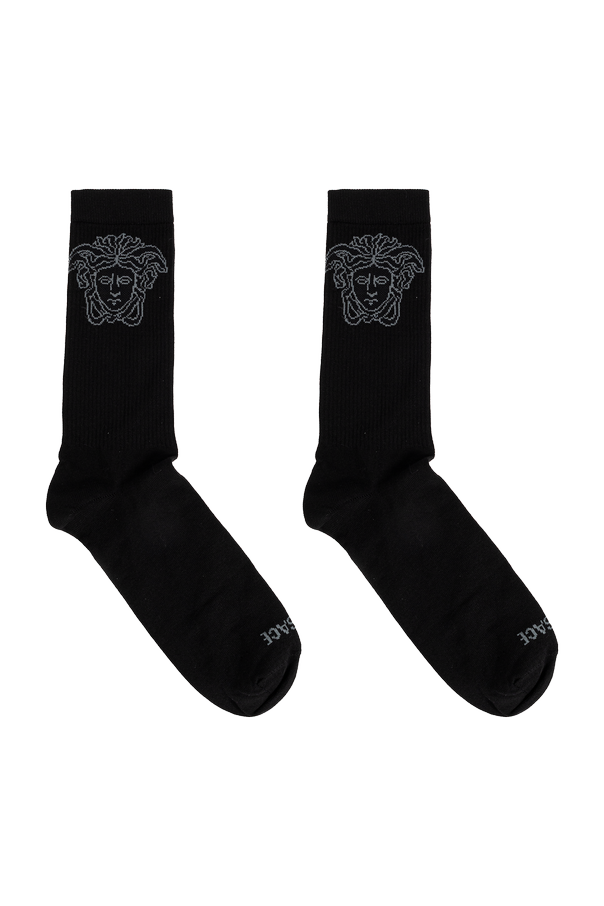 Versace Cotton socks with print