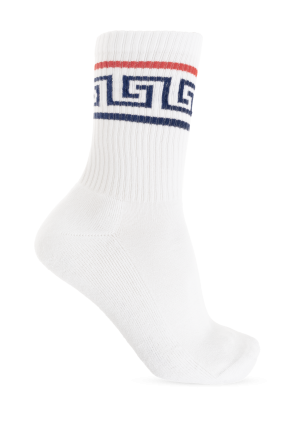 Cotton socks with logo