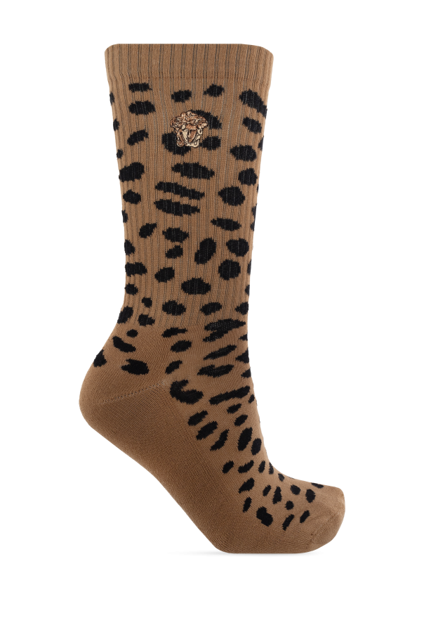 Versace Socks with animal motif