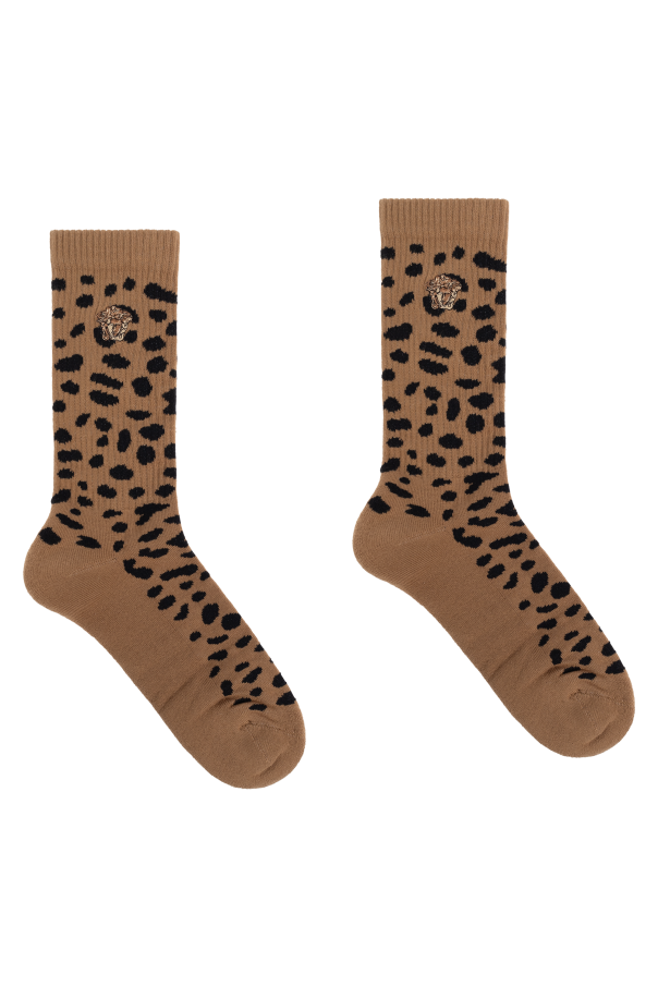 Versace Socks with animal motif