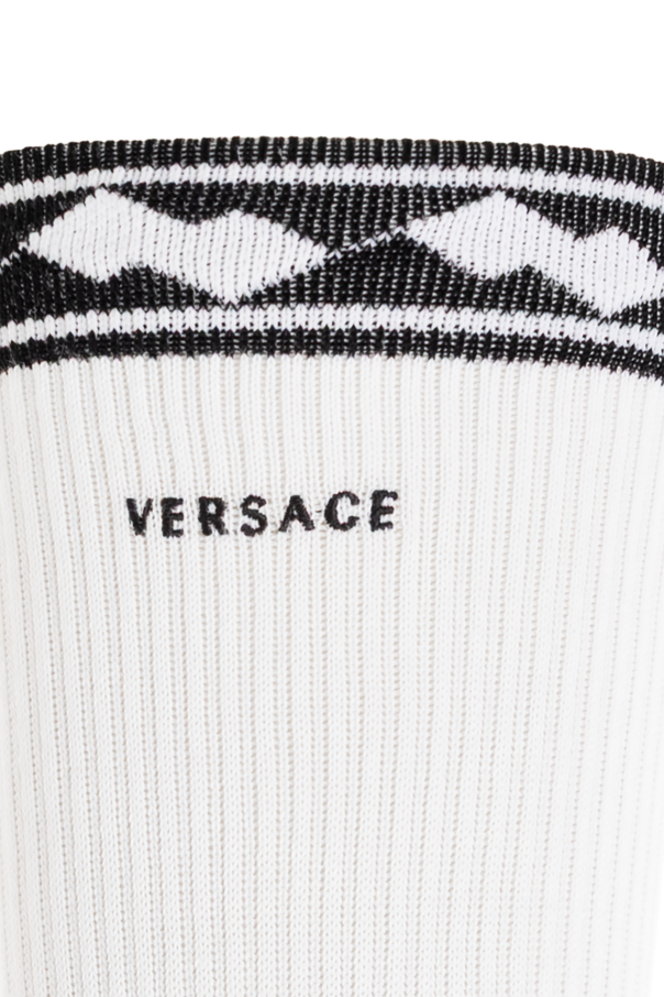 Versace Socks with logo