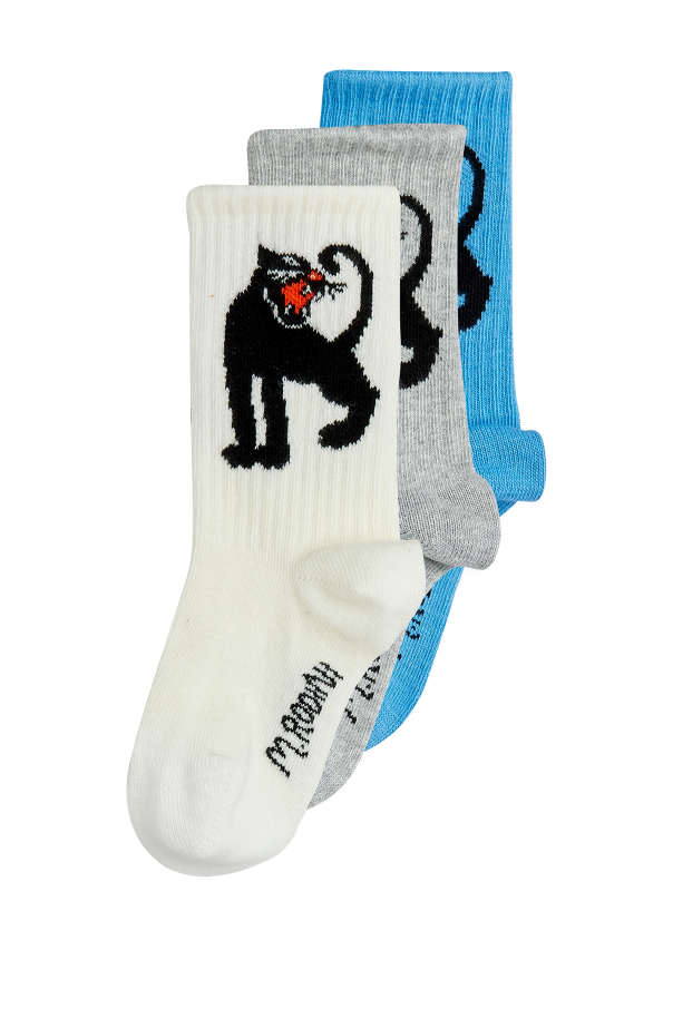 Three-pack of cotton socks od Mini Rodini