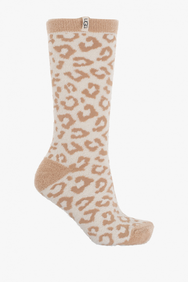 UGG ‘Leslie’ socks with animal motif
