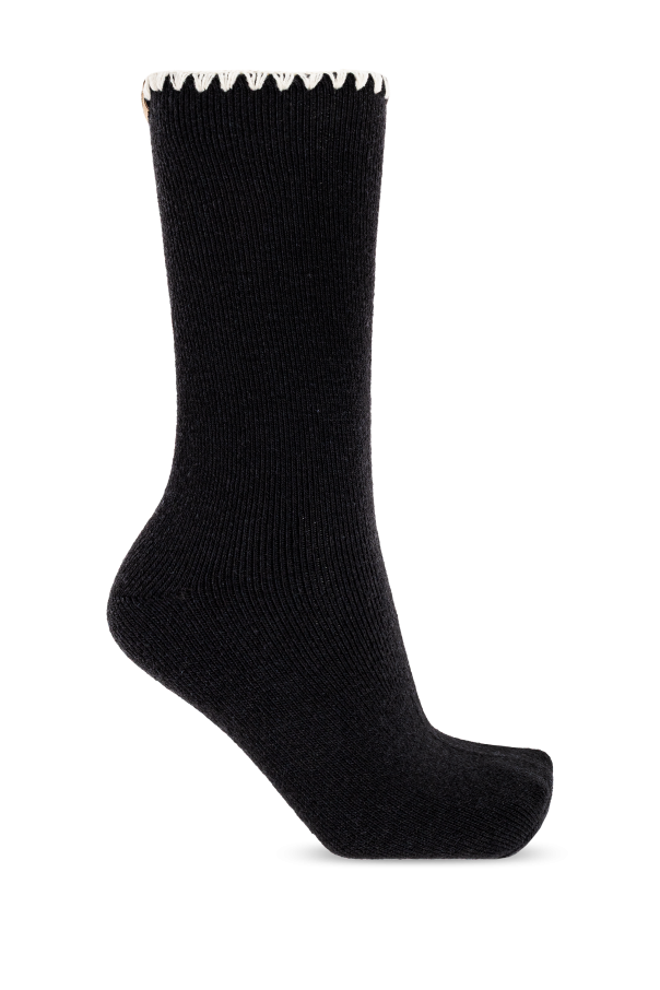 Socks with logo patch od UGG