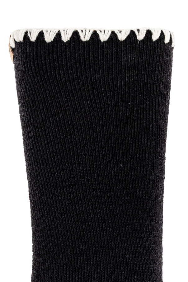 UGG Calcetines con parche con logo