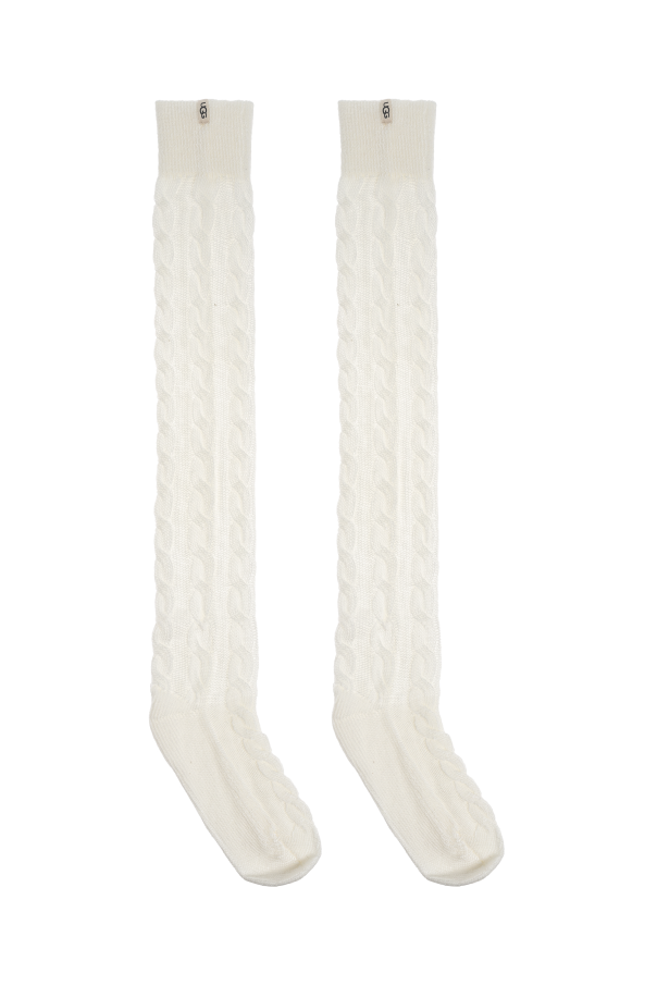 UGG Calcetines largos con parche con logo