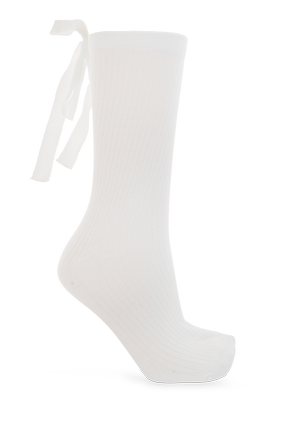 ‘Serenella Novelty Bow’ socks