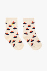 Bobo Choses cream Socks with logo