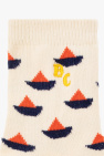 Bobo Choses cream Socks with logo