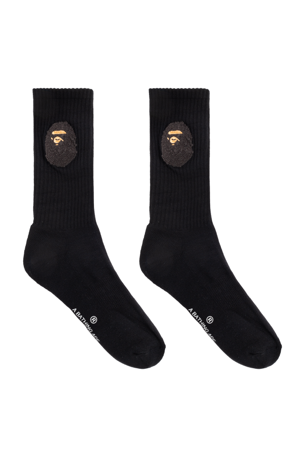 A BATHING APE® Socks with logo