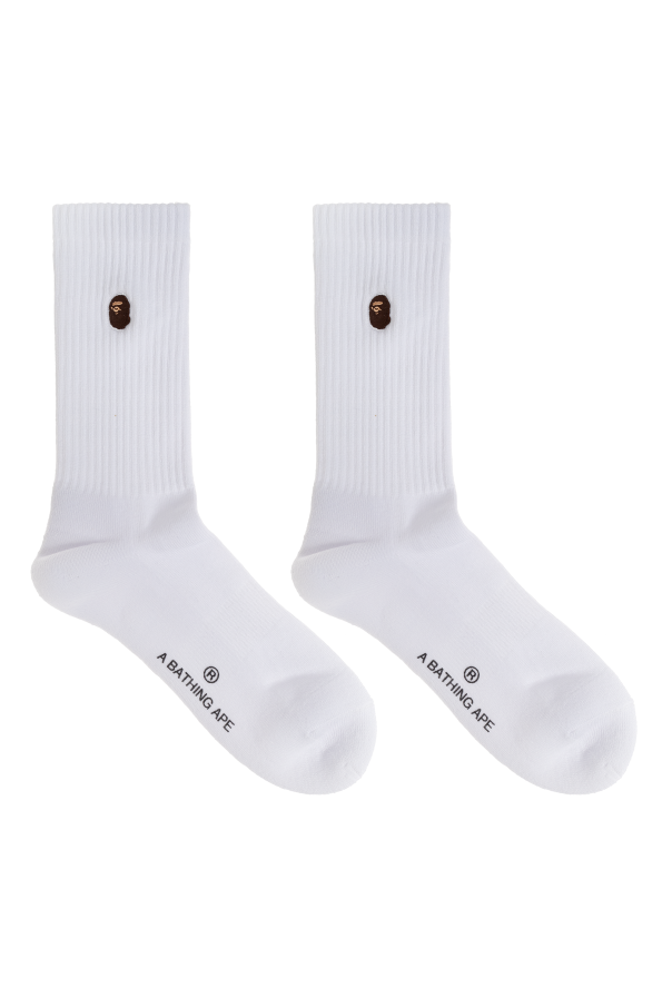 A BATHING APE® Socks with logo