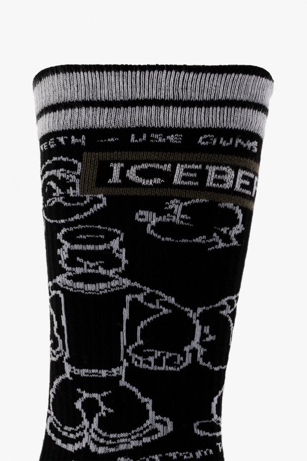 Iceberg Embroidered socks