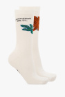 Jacquemus cream Socks with logo