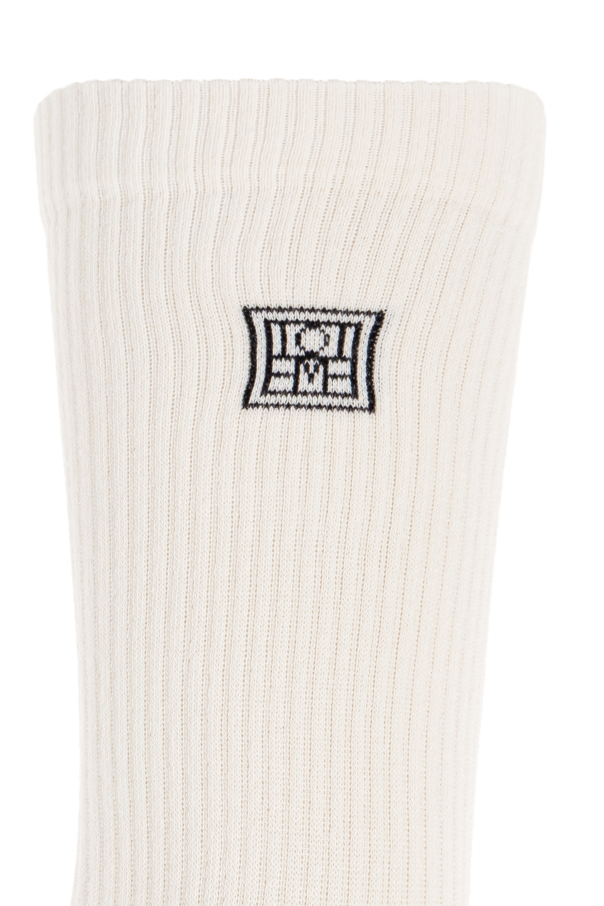 TOTEME Dúo de calcetines con logo