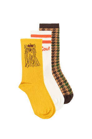 Three-pack socks