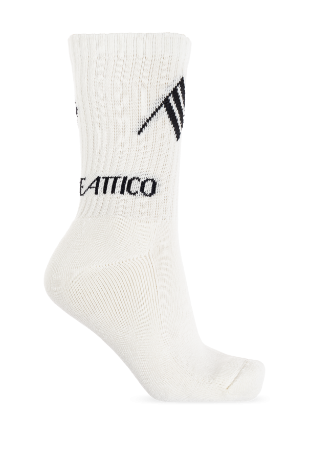 The Attico Logo socks