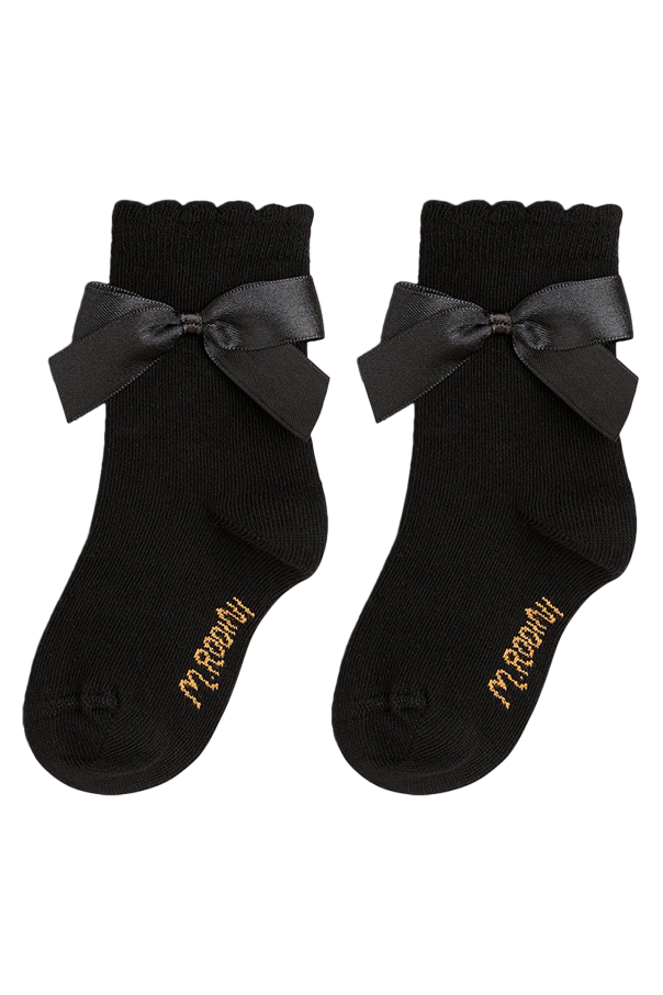 Mini Rodini Calcetines de algodón con lazo