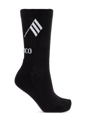 Cotton socks with logo