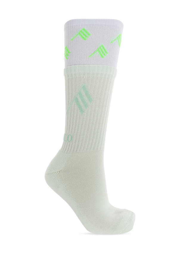 Cotton socks with logo od The Attico