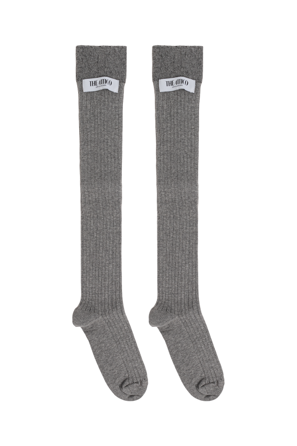 The Attico Calcetines largos con logo