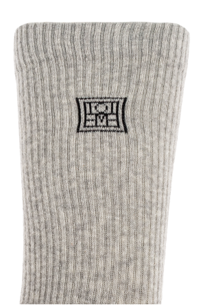TOTEME Two-pack of socks with logo