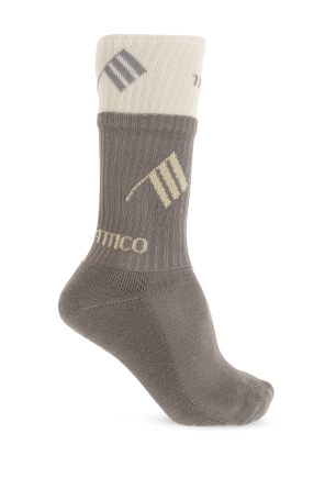 Cotton socks with logo