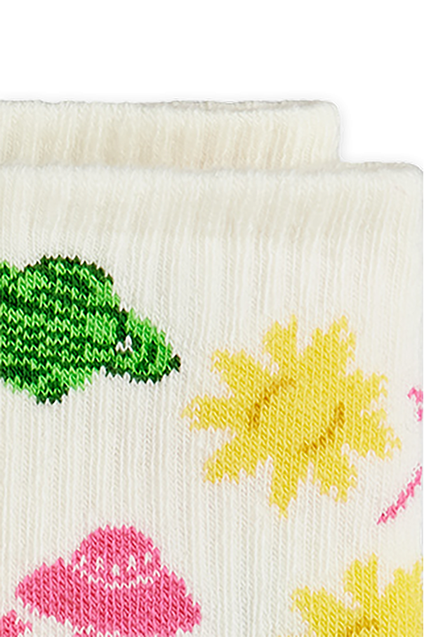 Mini Rodini Cotton socks with a colourful pattern