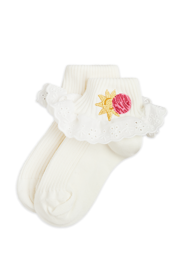 Socks with an openwork frill od Mini Rodini