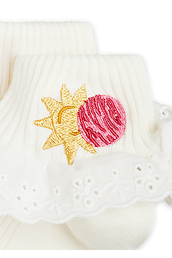 Mini Rodini Socks with an openwork frill