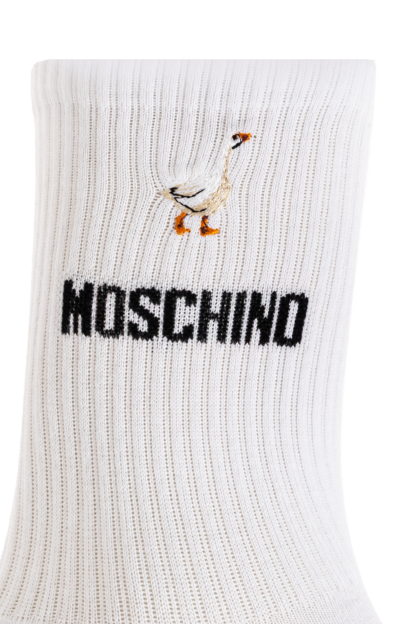 Moschino Socks with logo