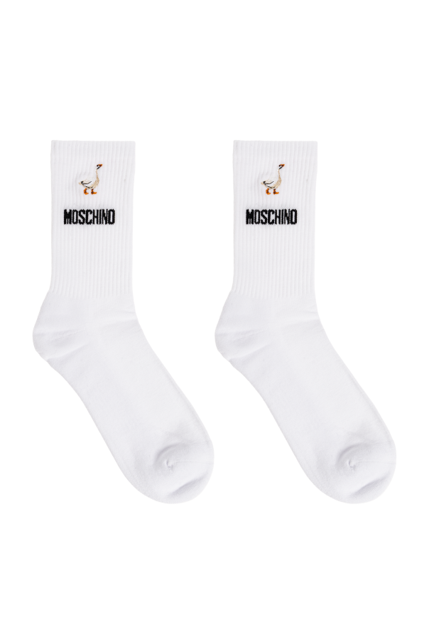 Moschino Socks with logo