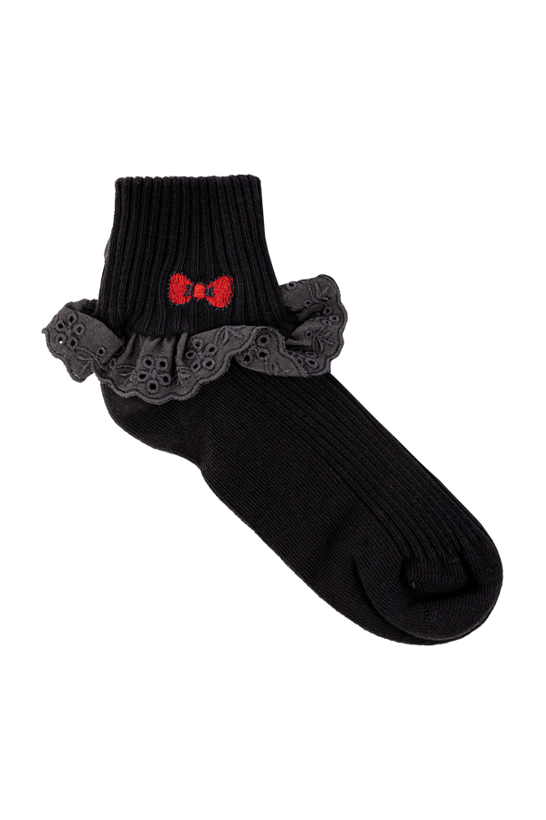 Mini Rodini Cotton socks with a ruffle