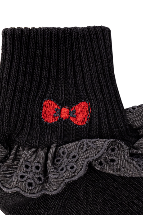 Mini Rodini Cotton socks with a ruffle